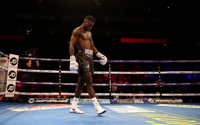 Joshua Buatsi won impressively in the first round on the undercard in London
