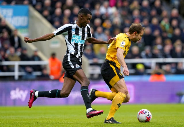 Wolves defender Craig Dawson (right) was disappointed with the result on Tyneside