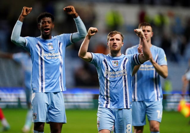 Coventry City v Blackburn Rovers – Sky Bet Championship – Coventry Building Society Arena