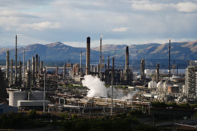 Grangemouth oil refinery