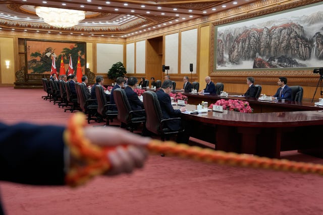 Sir Keir Starmer visit to China