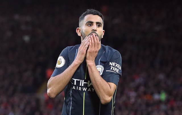 Mahrez is determined not to let the miss affect him 