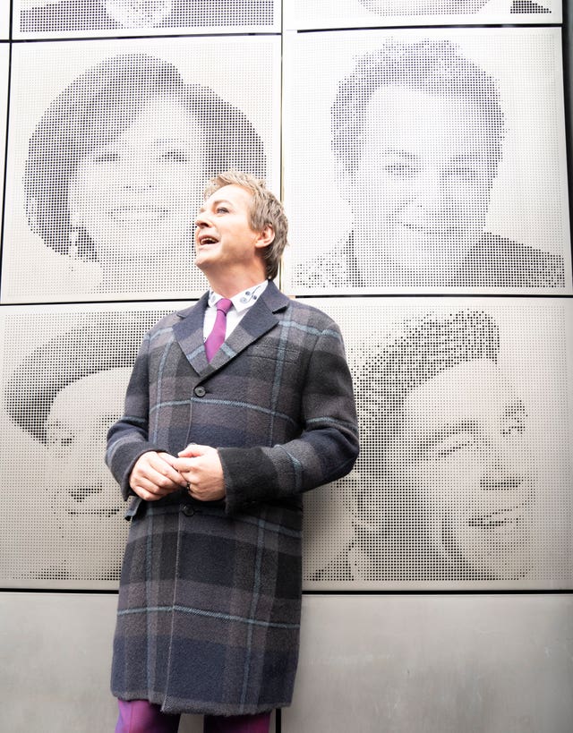 Julian Clary joins the Palladium wall of fame