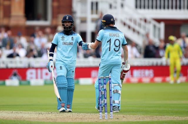 Moeen Ali (left) and Chris Woakes (right) remain in isolation due to the former's Covid-19 diagnosis.