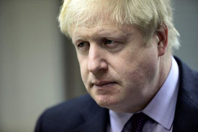 Foreign Secretary Boris Johnson is one of the Cabinet's leading Brexiteers (Simon Dawson/PA)
