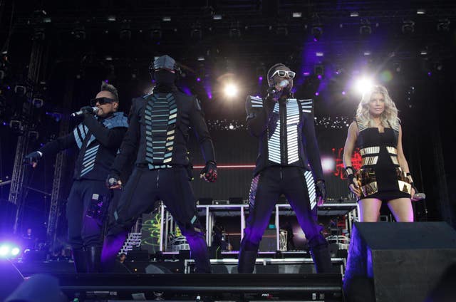 The Black Eyed Peas on stage
