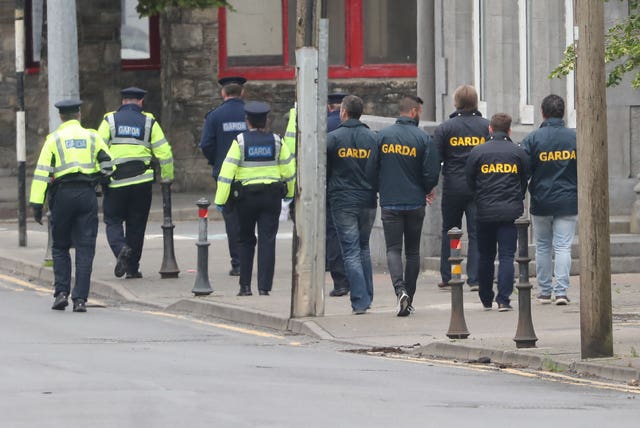 Castlerea Garda shooting