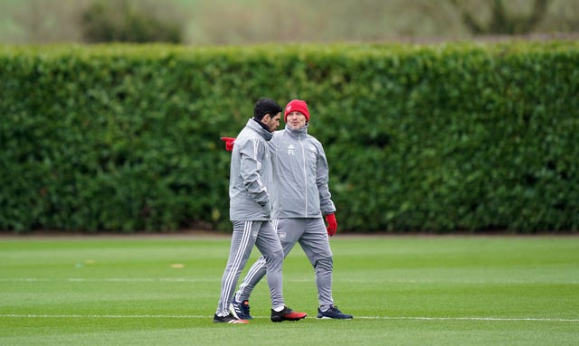 Freddie Ljungberg assisted Arsenal boss Mikel Arteta
