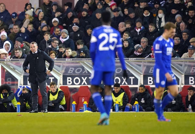 Brendan Rodgers warns Leicester futures are on the line after FA Cup horror show