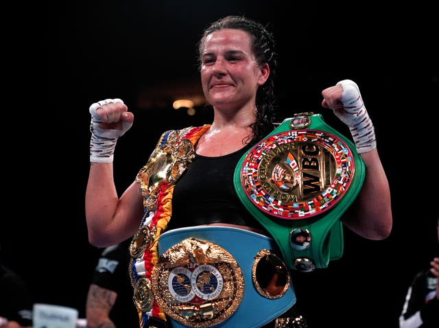 Chantelle Cameron wanted to defend her WBC and IBF light-welterweight titles over 10 three-minute rounds (Adam Davy/PA)