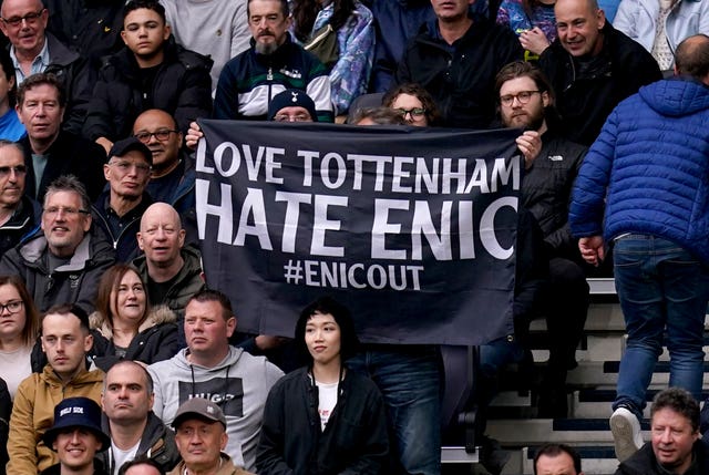 Some Tottenham fans have called for change at the top of the club
