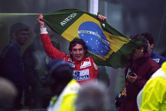 Formula One racer Ayrton Senna is Dom Parsons' hero