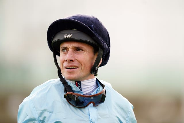 Ryan Moore - back in action at Lingfield