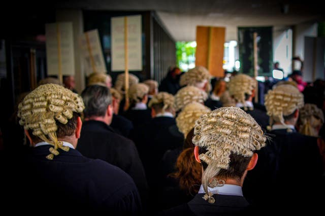 Criminal barristers strike action