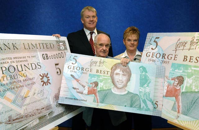 George Best immortalised on commemorative bank note