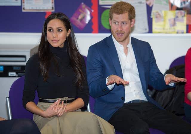 Prince Harry and Meghan Markle visit to Nottingham