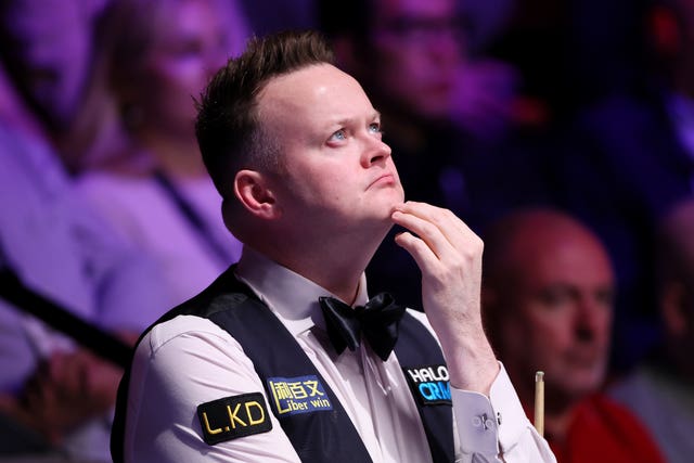 Shaun Murphy reacts during the final against Wu Yize 