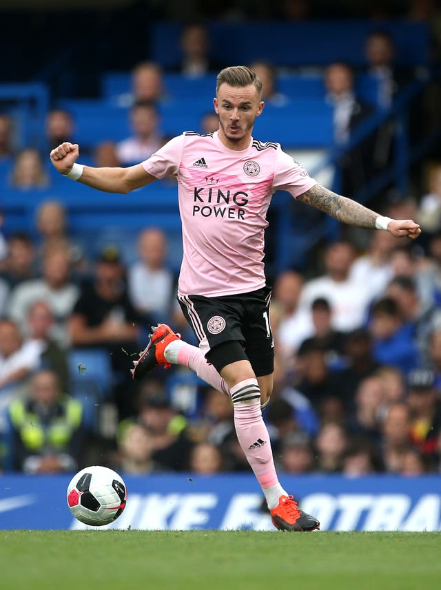 James Maddison impressed for Leicester in the second half 