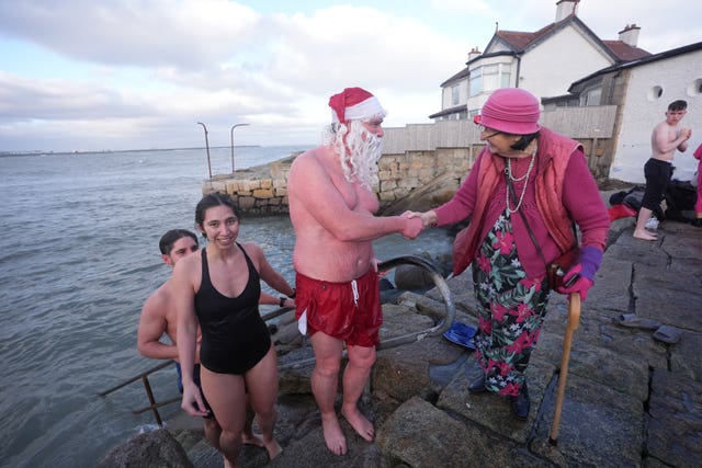 Christmas Day swim – Dublin