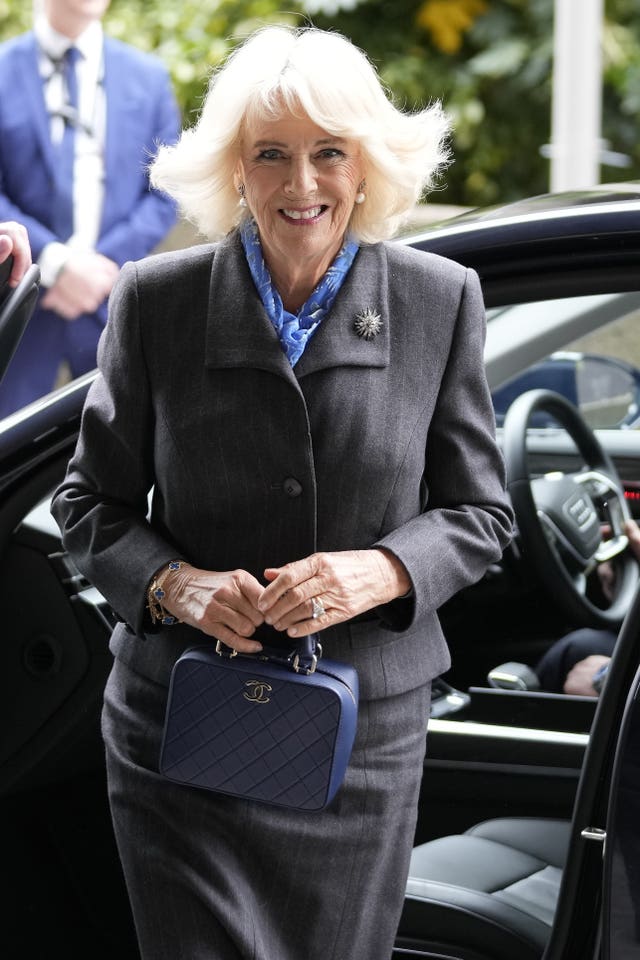 Duchess of Cornwall visit to the National Theatre