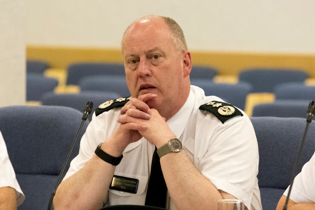 Northern Ireland Policing Board meeting