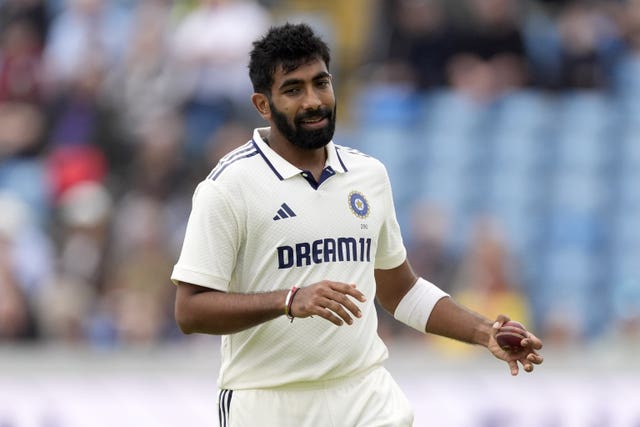 Jasprit Bumrah during India's first Test against England