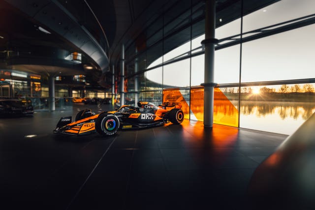 McLaren launched their 2024 car on Wednesday 