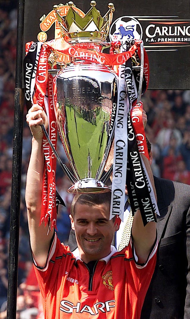 Man U v Spurs Keane champions