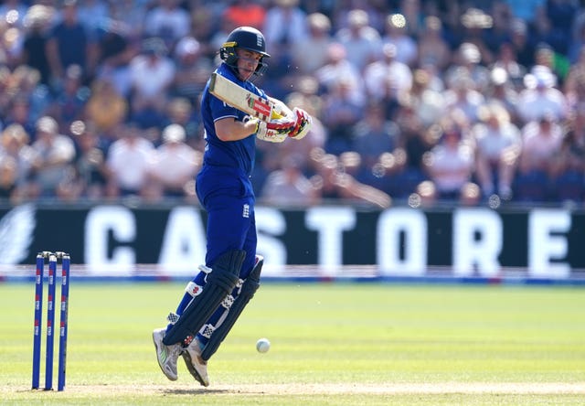 Harry Brook was deployed as a makeshift opener by England (Joe Giddens/PA)