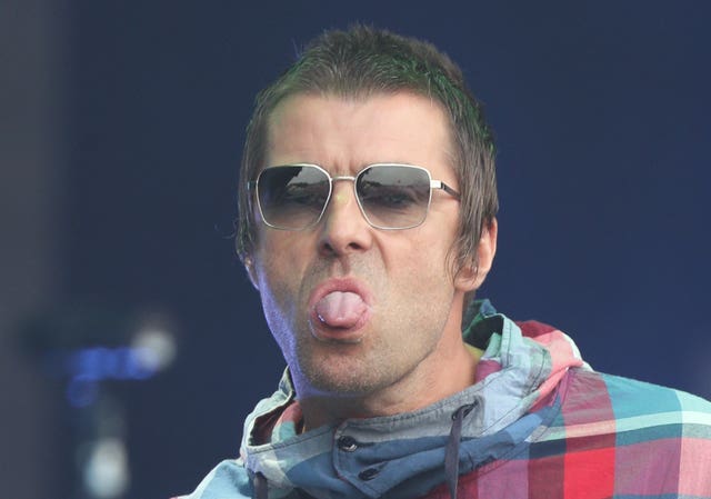 Liam Gallagher took to the stage on Saturday