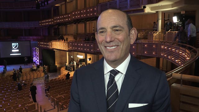 MLS commissioner Don Garber is delighted with the Apple partnership
