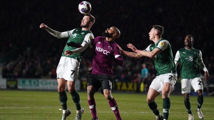 James Bolton, left, opened the scoring (Adam Davy/PA)