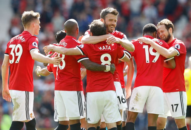 Michael Carrick had a hand in Manchester United's winner
