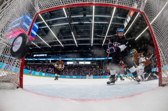 Ice hockey was still taking place in Belarus and Russia