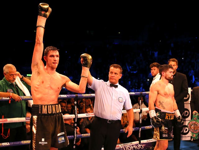 Callum Smith, left, has won all 27 of his professional bouts (Richard Sellers/PA)