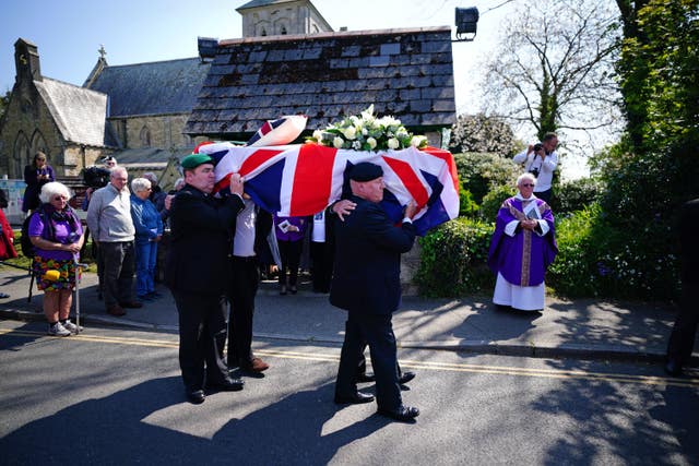 Harry Billinge funeral