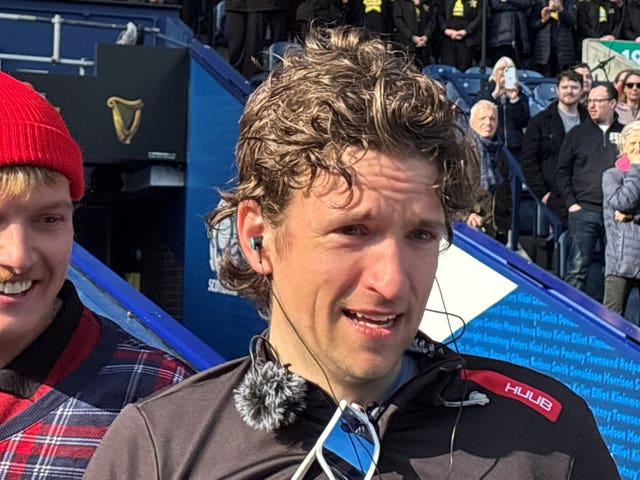 Headshot of Greg James after completing his ride