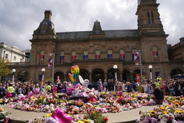 Atkinson Art Centre, with flowers outside