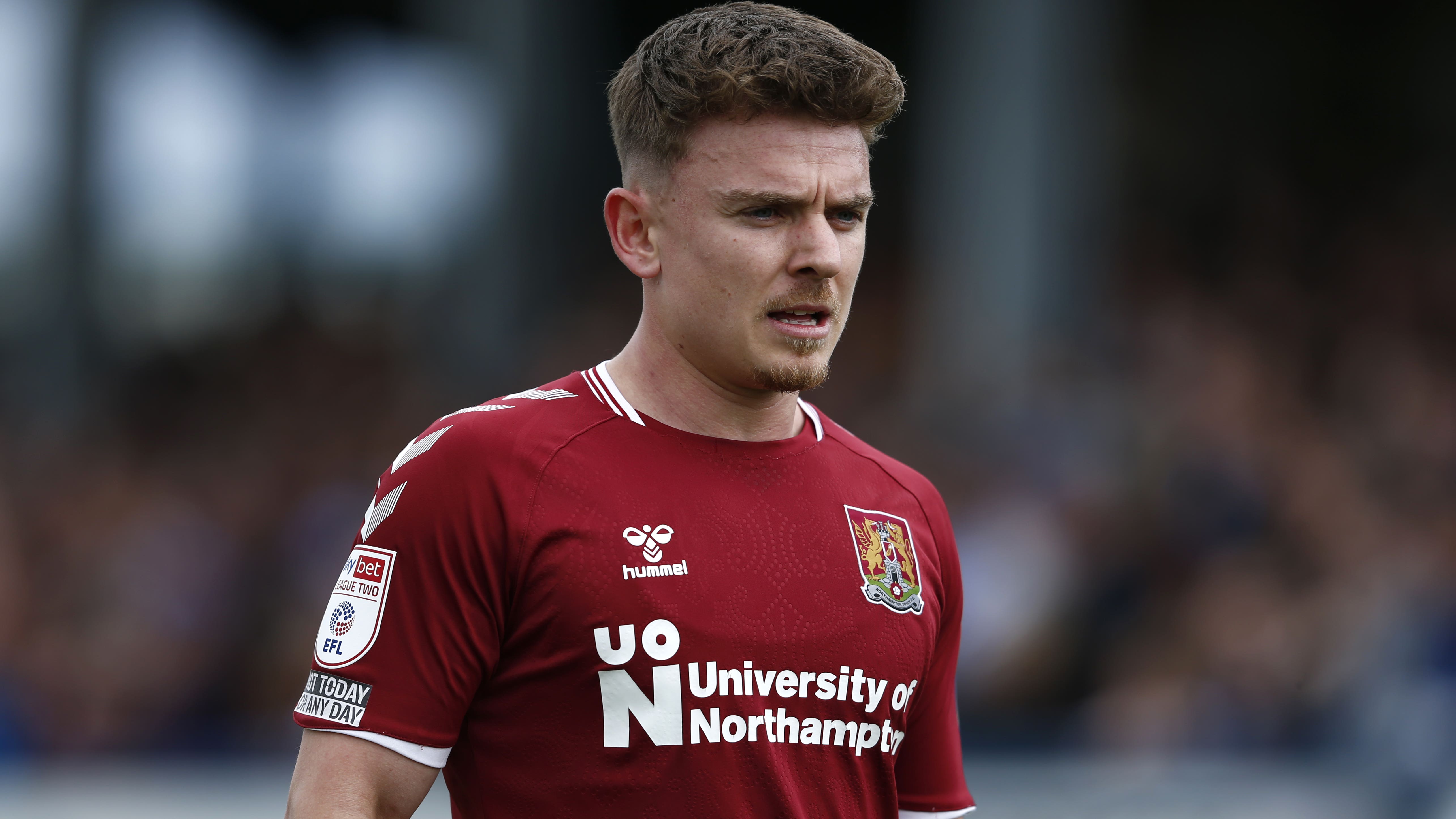 Sam Hoskins was on target for Northampton (Will Matthews/PA)