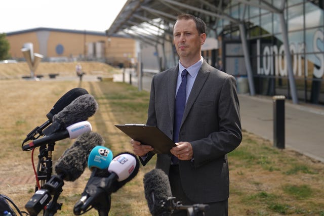 Essex Police Chief Superintendent Morgan Cronin 