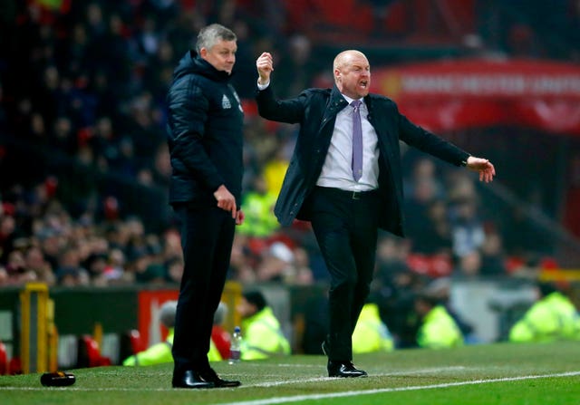 Defeat to Burnley ramped up the pressure on Ole Gunnar Solskjaer (left) 