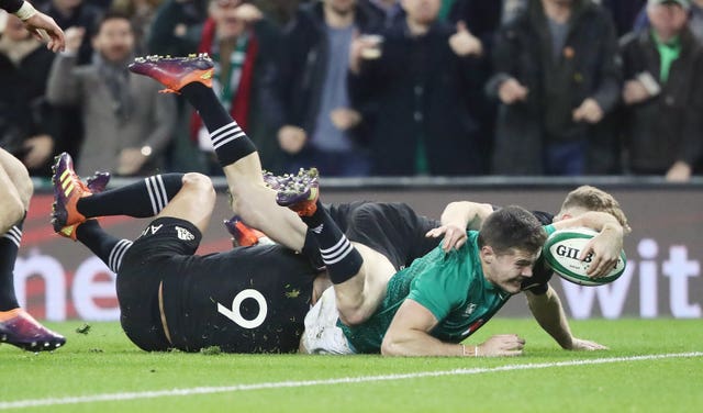 Jacob Stockdale was Ireland's match-winner