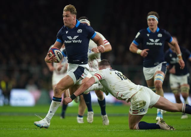 Duhan van der Merwe has been a thorn in England's side in recent games