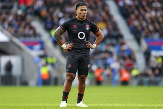 Manu Tuilagi hobbled off against Argentina because of a blister