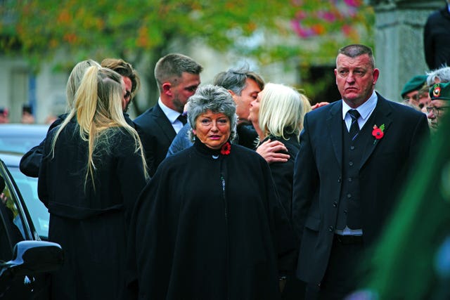 Dennis Hutchings funeral