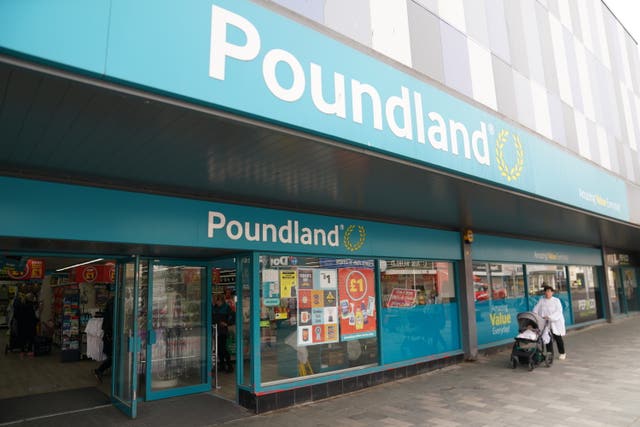 A Poundland store