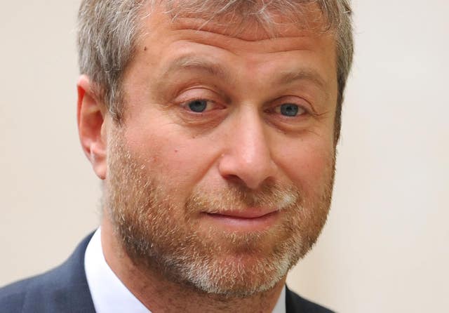 Roman Abramovich file photo