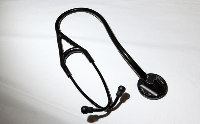 A stethoscope (Lynne Cameron/PA)