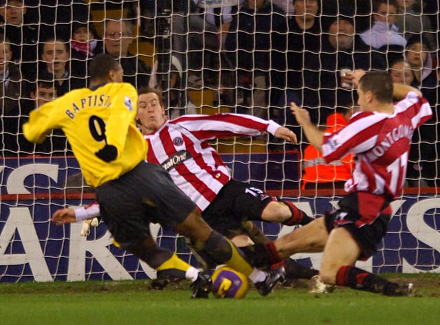 Arsenal and Sheffield United have not met in the Premier League since 2006 