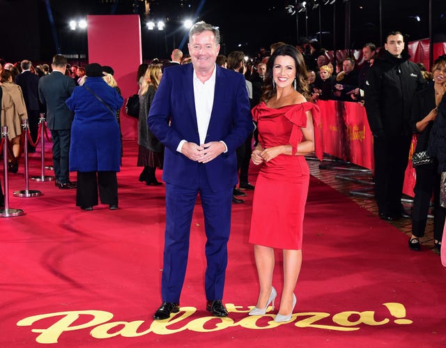 Piers Morgan and Susanna Reid 